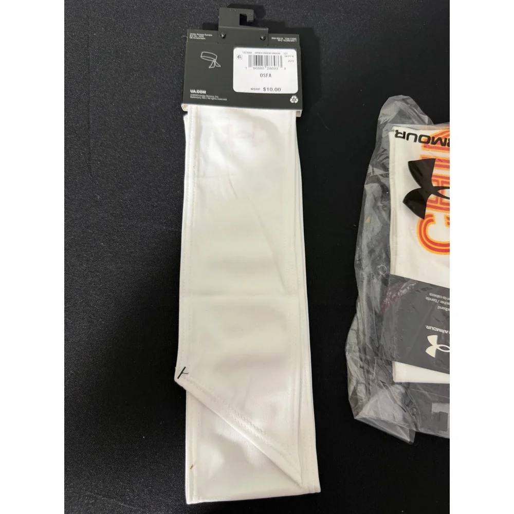 Under Armour China Tie Headband OSFA NEW HeatGear Athletic Sweatband 7‎ Pack